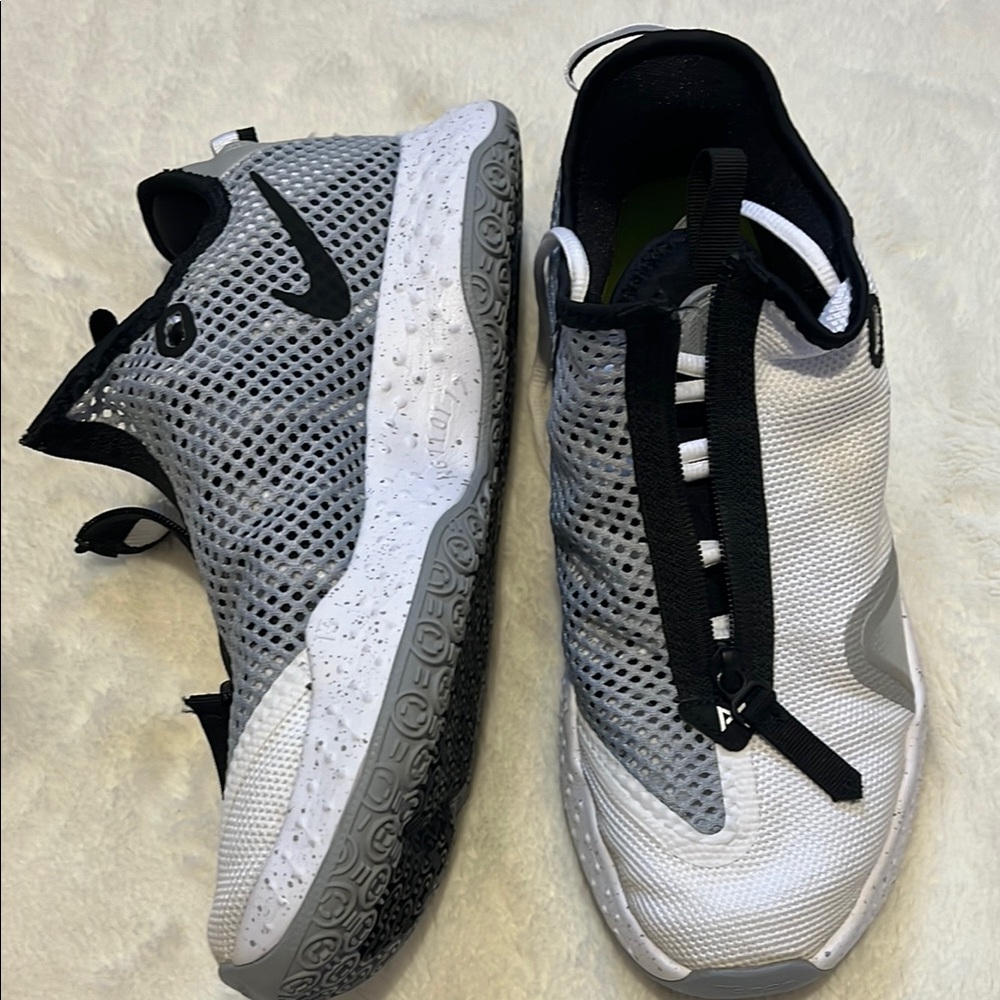 Nike Gray and Black Athletic Shoes